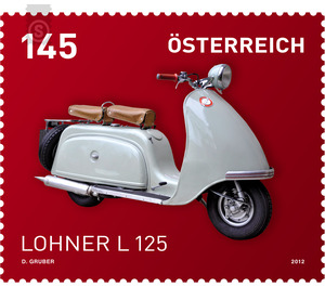 motorcycles  - Austria / II. Republic of Austria 2012 - 145 Euro Cent