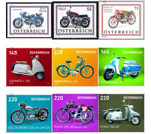 motorcycles - Austria / II. Republic of Austria Series