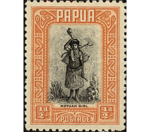 Motuan Girl - Melanesia / Papua 1932