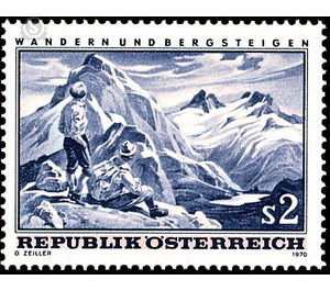 Mountain Tourism  - Austria / II. Republic of Austria 1970 - 2 Shilling
