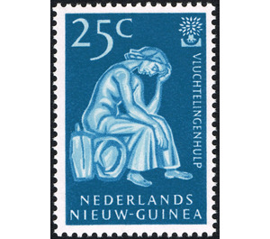 Mourning woman - Melanesia / Netherlands New Guinea 1960 - 25
