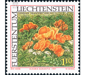 mushroom  - Liechtenstein 1997 - 110 Rappen