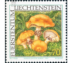 mushroom  - Liechtenstein 1997 - 70 Rappen