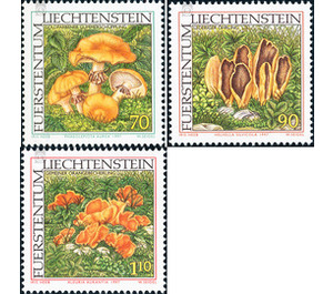 mushroom  - Liechtenstein 1997 Set