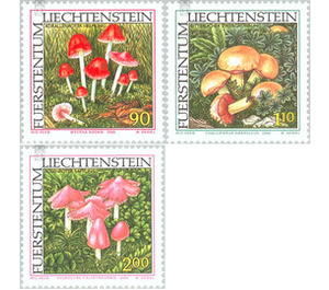 mushroom  - Liechtenstein 2000 Set