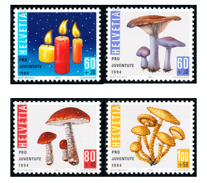 mushroom  - Switzerland 1994 Set