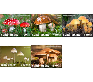 Mushrooms (2020) - West Africa / Guinea-Bissau 2020 Set