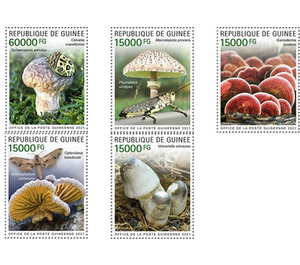 Mushrooms (2021) - West Africa / Guinea 2021 Set