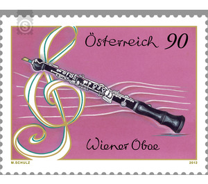 Musical instruments  - Austria / II. Republic of Austria 2012 - 90 Euro Cent