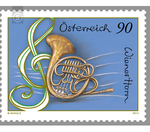 Musical instruments  - Austria / II. Republic of Austria 2013 - 90 Euro Cent