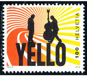 Musician "Yello" "  - Switzerland 2016 - 100 Rappen