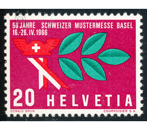 Mustermesse  - Switzerland 1966 - 20 Rappen