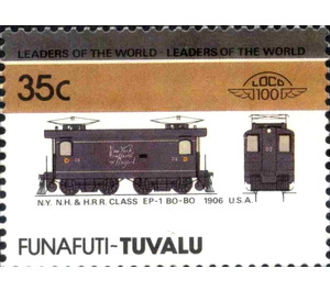 N.Y. N.H. & H.R.R. Class EP-1 BO-BO 1906 USA - Polynesia / Tuvalu, Funafuti 1985