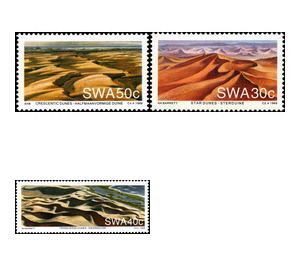 Namib Desert Sand Dunes - South Africa / Namibia / South-West Africa 1989 Set