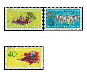 National agriculture exhibition, Markkleeberg  - Germany / German Democratic Republic 1962 Set