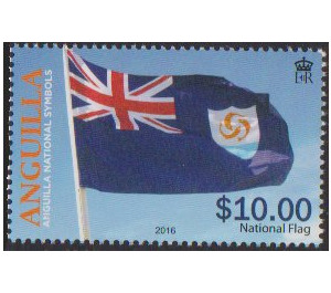 National Flag - Caribbean / Anguilla 2016 - 10