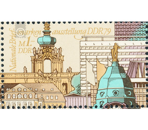 National Stamp Exhibition DDR 79, Dresden - Germany / German Democratic Republic 1979 - 100 Pfennig