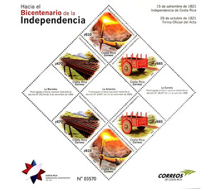 National Symbols IV - Central America / Costa Rica 2020