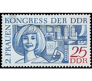 National Women's Congress  - Germany / German Democratic Republic 1969 - 25 Pfennig