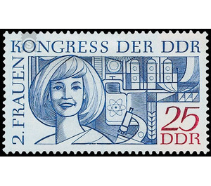 National Women's Congress  - Germany / German Democratic Republic 1969 - 25 Pfennig