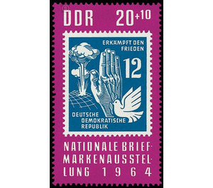 Nationale Briefmarkenausstellung, Berlin  - Germany / German Democratic Republic 1964 - 20 Pfennig
