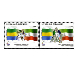 Nations Soccer Championships and Equational Guinea - Central Africa / Gabon 2012 Set