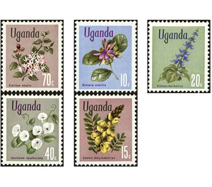 Native Flora - East Africa / Uganda 1972 Set