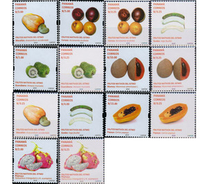 Native Fruits of Panama (2019) - Central America / Panama 2019 Set