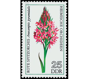 Native orchids  - Germany / German Democratic Republic 1976 - 25 Pfennig
