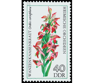 Native orchids  - Germany / German Democratic Republic 1976 - 40 Pfennig