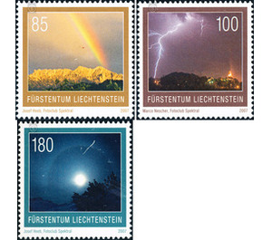 natural phenomena  - Liechtenstein 2008 Set