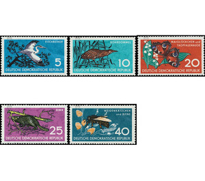 natural reserve  - Germany / German Democratic Republic 1959 Set