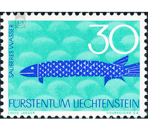 natural reserve  - Liechtenstein 1966 - 30 Rappen