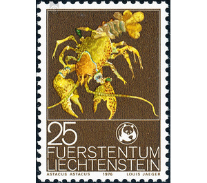 natural reserve  - Liechtenstein 1976 - 25 Rappen