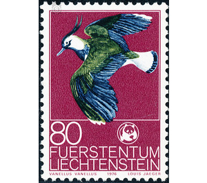 natural reserve  - Liechtenstein 1976 - 80 Rappen