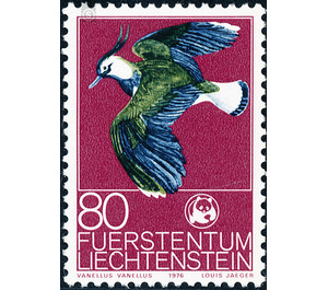 natural reserve  - Liechtenstein 1976 - 80 Rappen