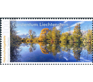 natural reserve  - Liechtenstein 2017 - 100 Rappen