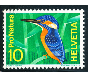 natural reserve  - Switzerland 1966 - 10 Rappen