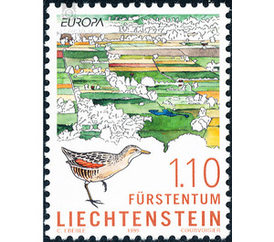 Nature and national parks  - Liechtenstein 1999 - 110 Rappen