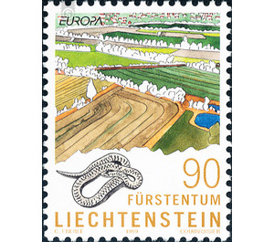 Nature and national parks  - Liechtenstein 1999 - 90 Rappen