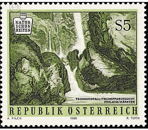 nature  - Austria / II. Republic of Austria 1986 - 5 Shilling