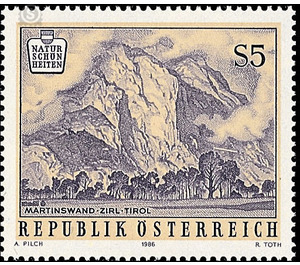 nature  - Austria / II. Republic of Austria 1986 - 5 Shilling