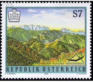 nature  - Austria / II. Republic of Austria 1998 - 7 Shilling