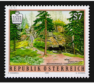 nature  - Austria / II. Republic of Austria 1999 - 7 Shilling