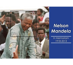 Nelson Mandela - Caribbean / Dominica 2014