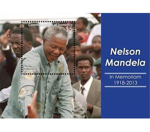 Nelson Mandela - Caribbean / Dominica 2014