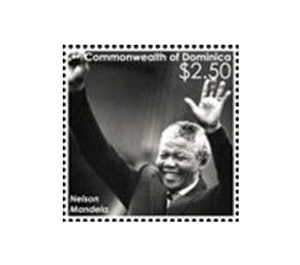 Nelson Mandela - Caribbean / Dominica 2014 - 2.50