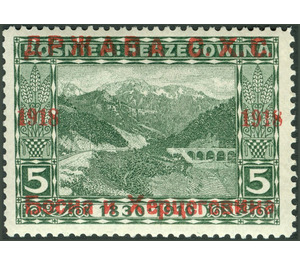 Neretva (Narenta) Valley and mountain Prenj - Bosnia - Kingdom of Serbs, Croats and Slovenes 1918 - 5