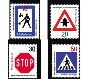 New rules in road traffic (1)  - Germany / Federal Republic of Germany 1971 Set