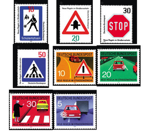 New rules in road traffic (2) - Germany / Federal Republic of Germany Series